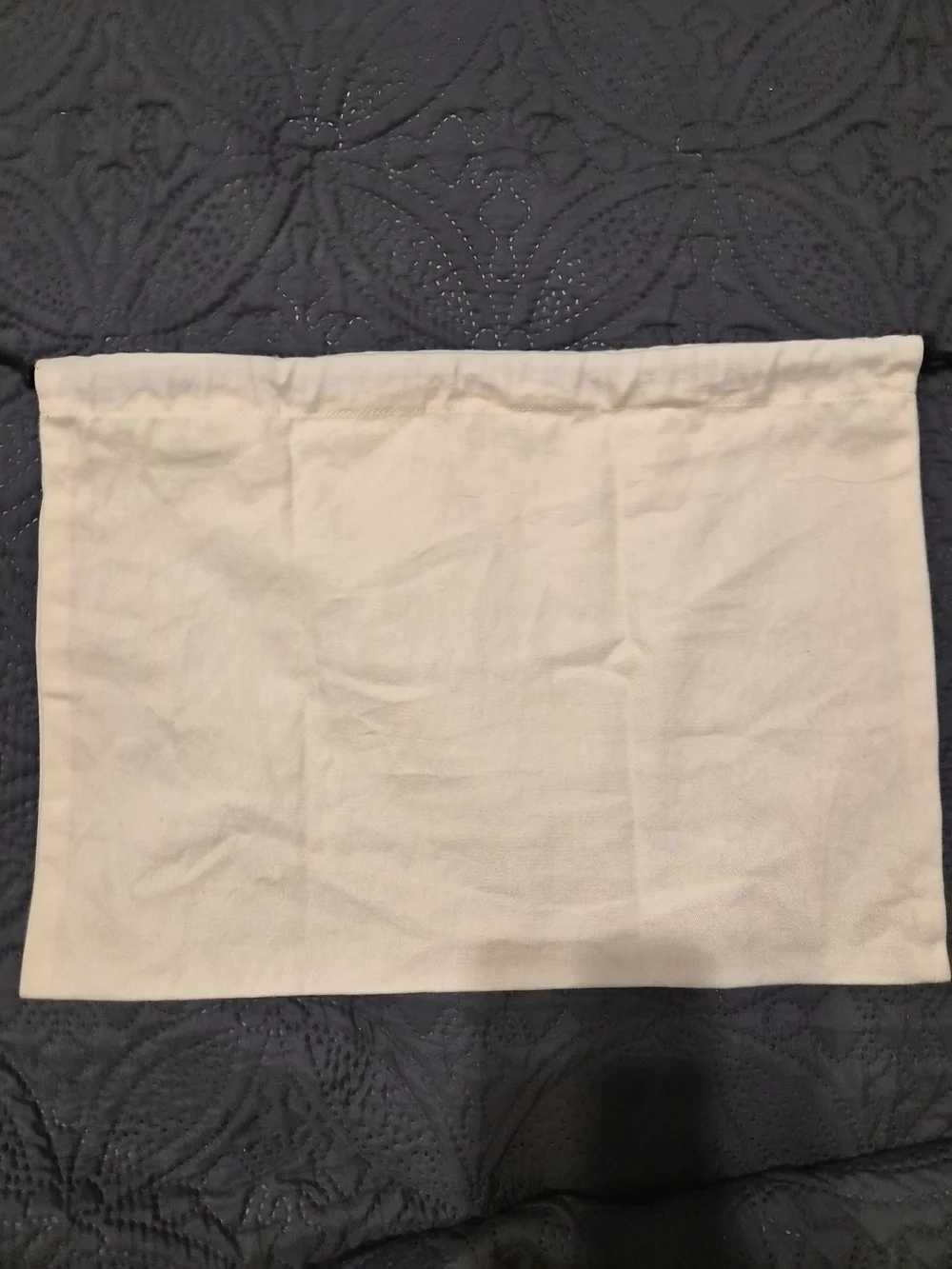 Fendi Roma Cream Drawstring Dust Bag 15.5x11